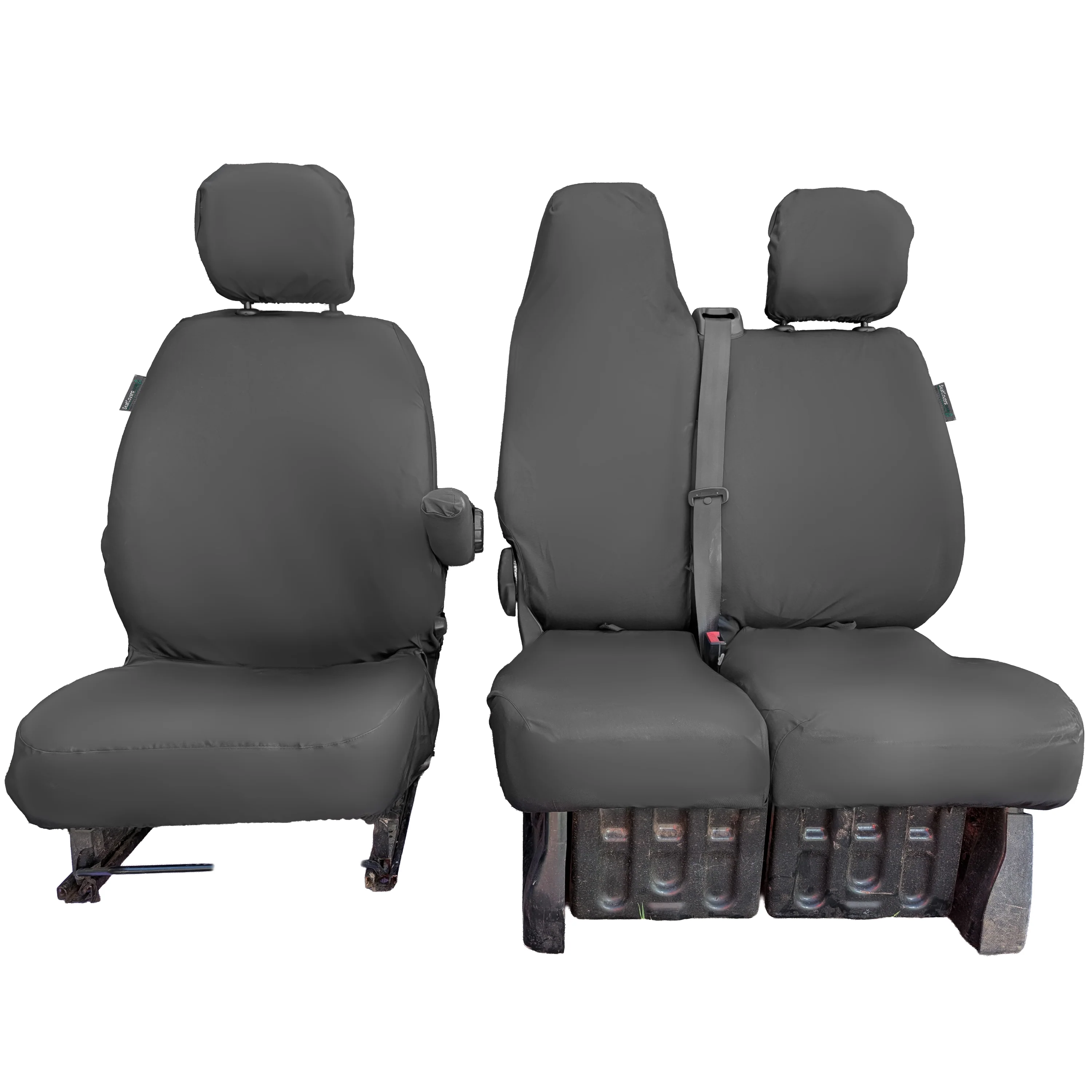 Vauxhall Vivaro 2014-2019 Tailored Seat Covers -Three Front Seats Double Folding Middle Front Seat - Image 3