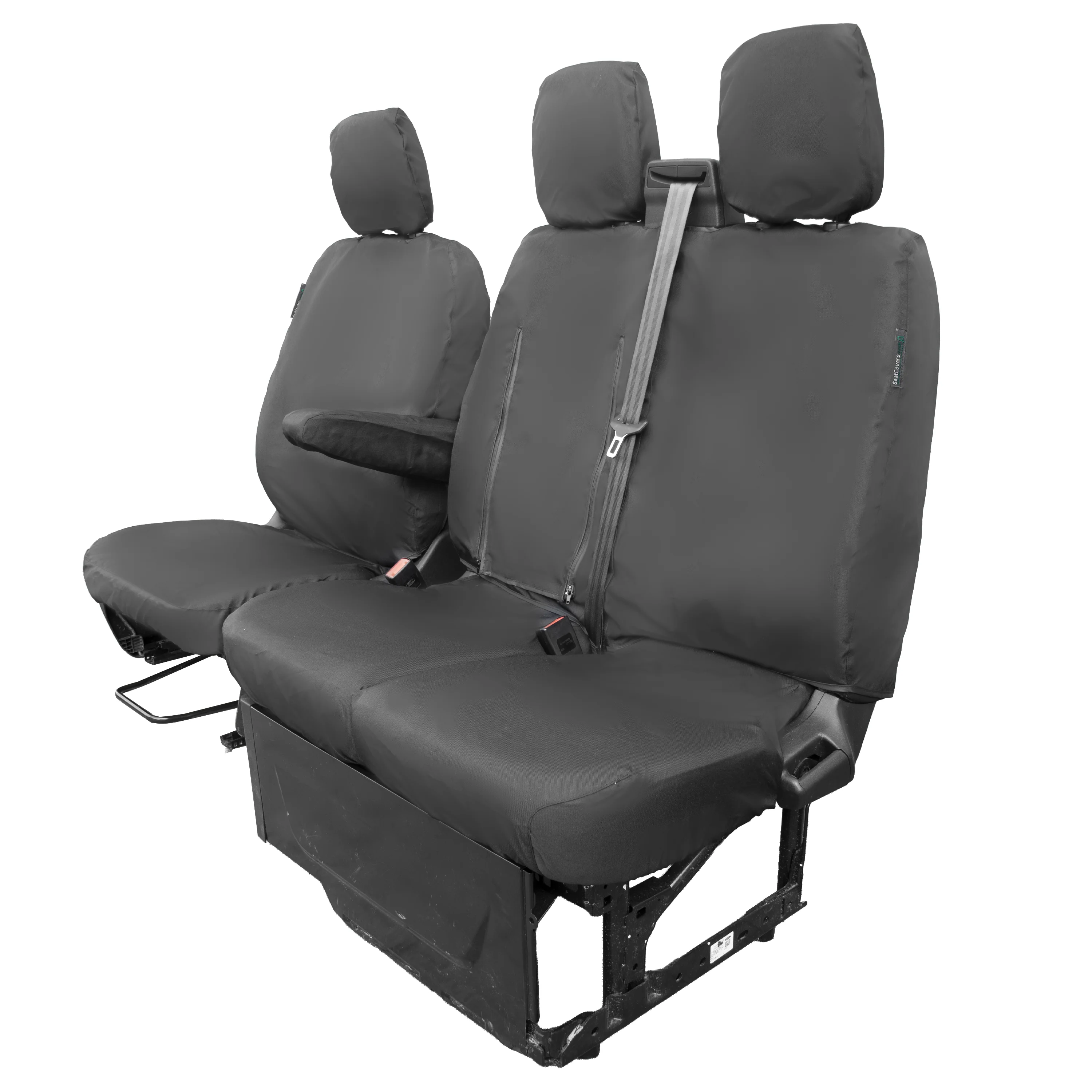 Ford Transit Custom Van 2013-2024 Tailored Seat Cover - Three Front Seats - Image 3