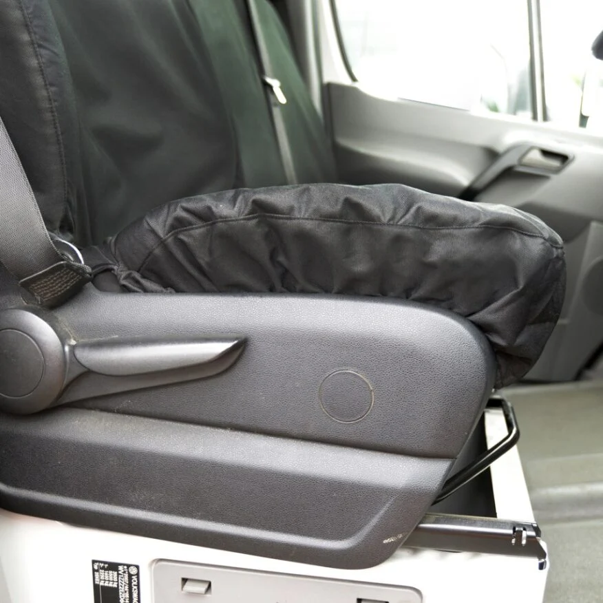Mercedes Sprinter Van 2018+ Tailored  Seat Covers - Three Front Seats No Work Tray - Image 4