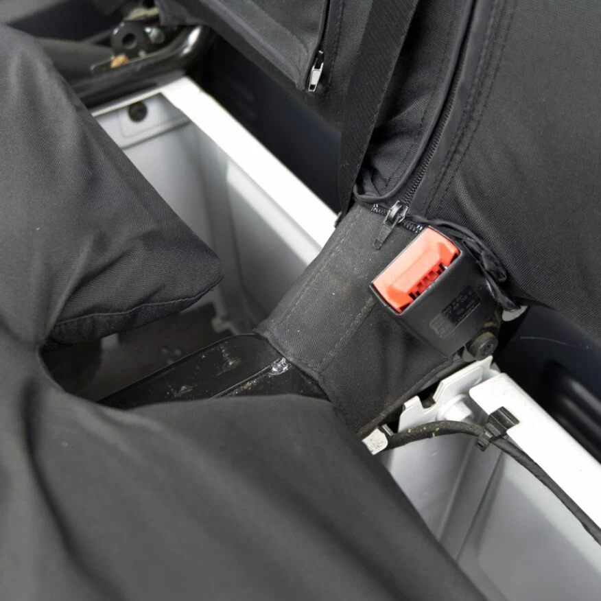 Mercedes Sprinter Van 2006-2018 Tailored  Seat Covers - Three Front Seats With Work Tray - Image 5