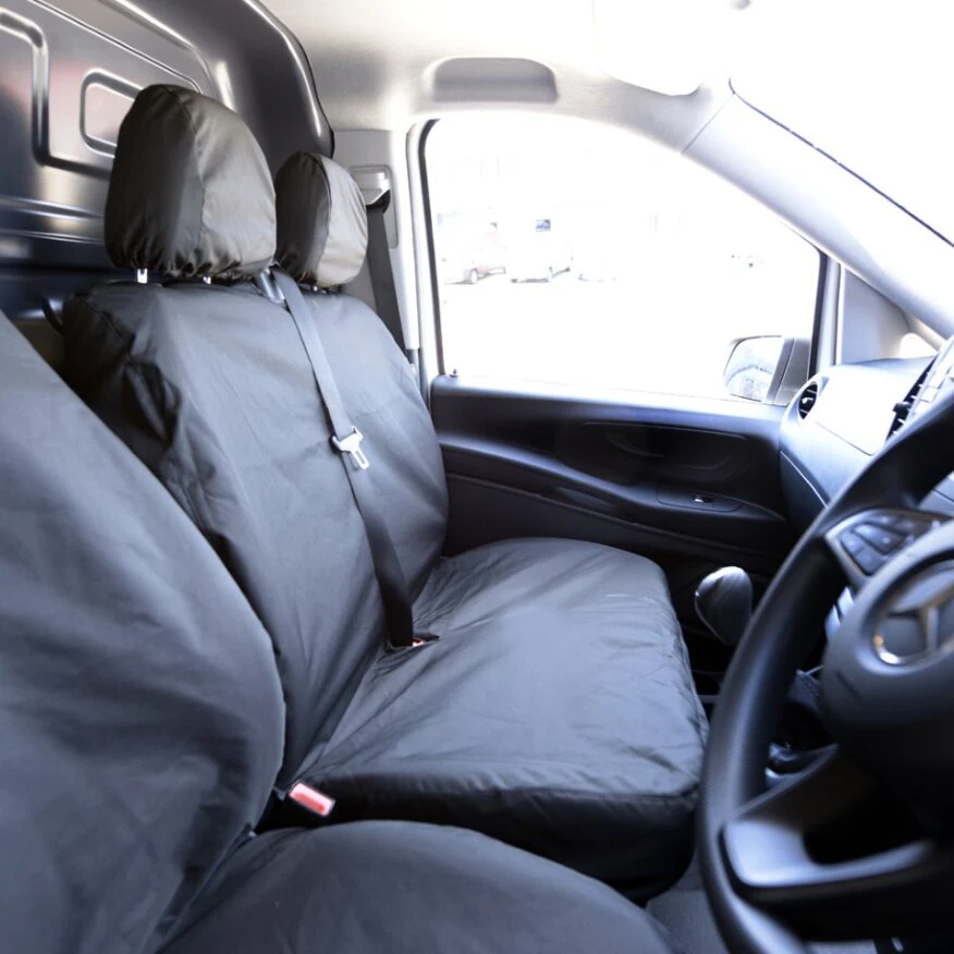 Mercedes Vito Van 2015+ Tailored Seat Covers - Three Front Seats