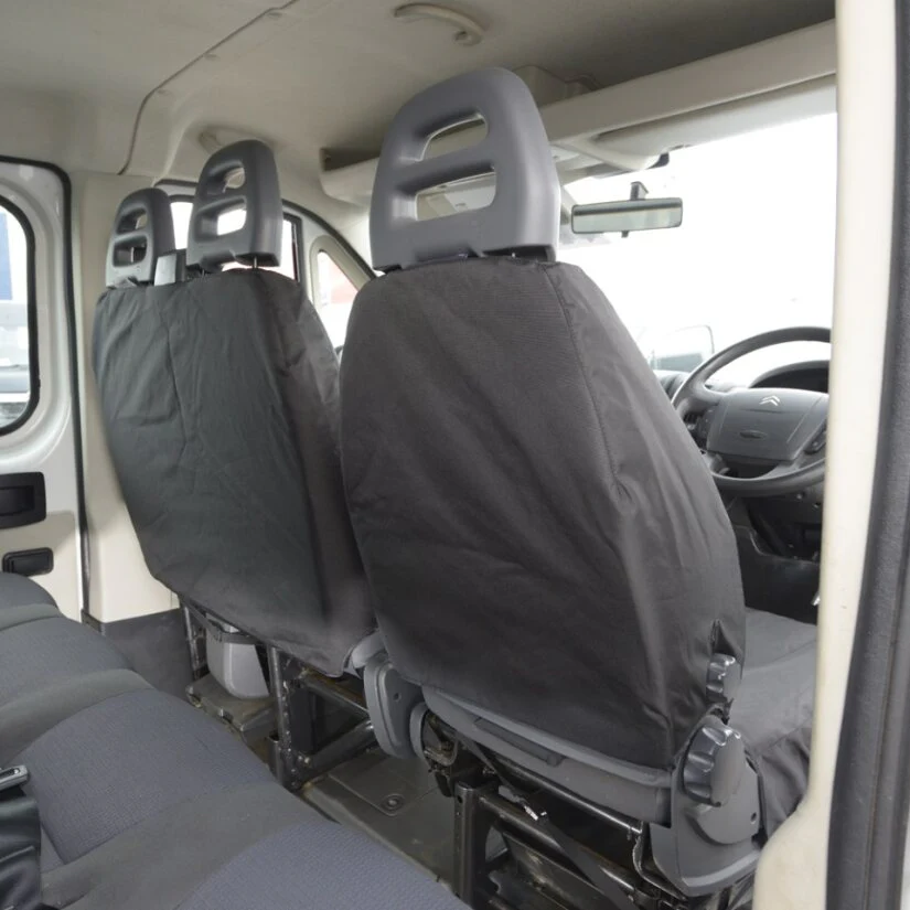 Peugeot Boxer Van  2007-2022 Tailored  Seat Covers - Three Front Seats - Image 5