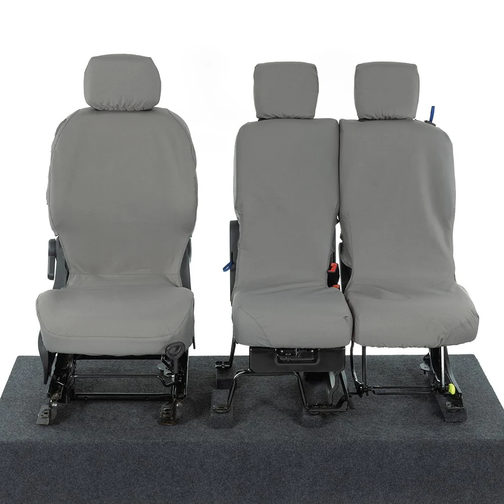 Peugeot Partner Van 2008-2018 Tailored  Seat Covers - Three Front Seats - Image 7