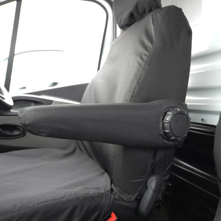 Renault Master Van 2010-2022 Tailored Seat Covers - Three Front Seats No Folding Middle Seat - Image 4