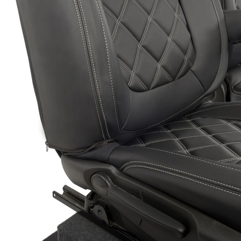 Renault Trafic 2014+ Leatherette Seat Covers - Front - Image 7