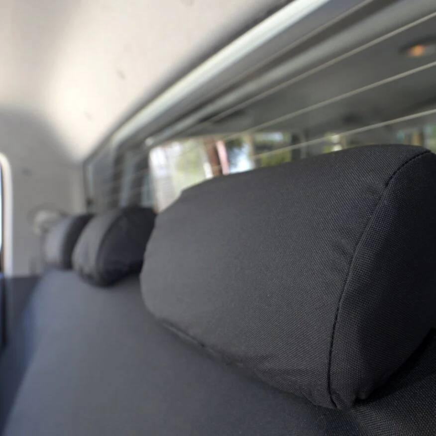 Toyota Hilux 2005-2016 Tailored  Seat Covers - Rear Three Seat Bench - Image 3