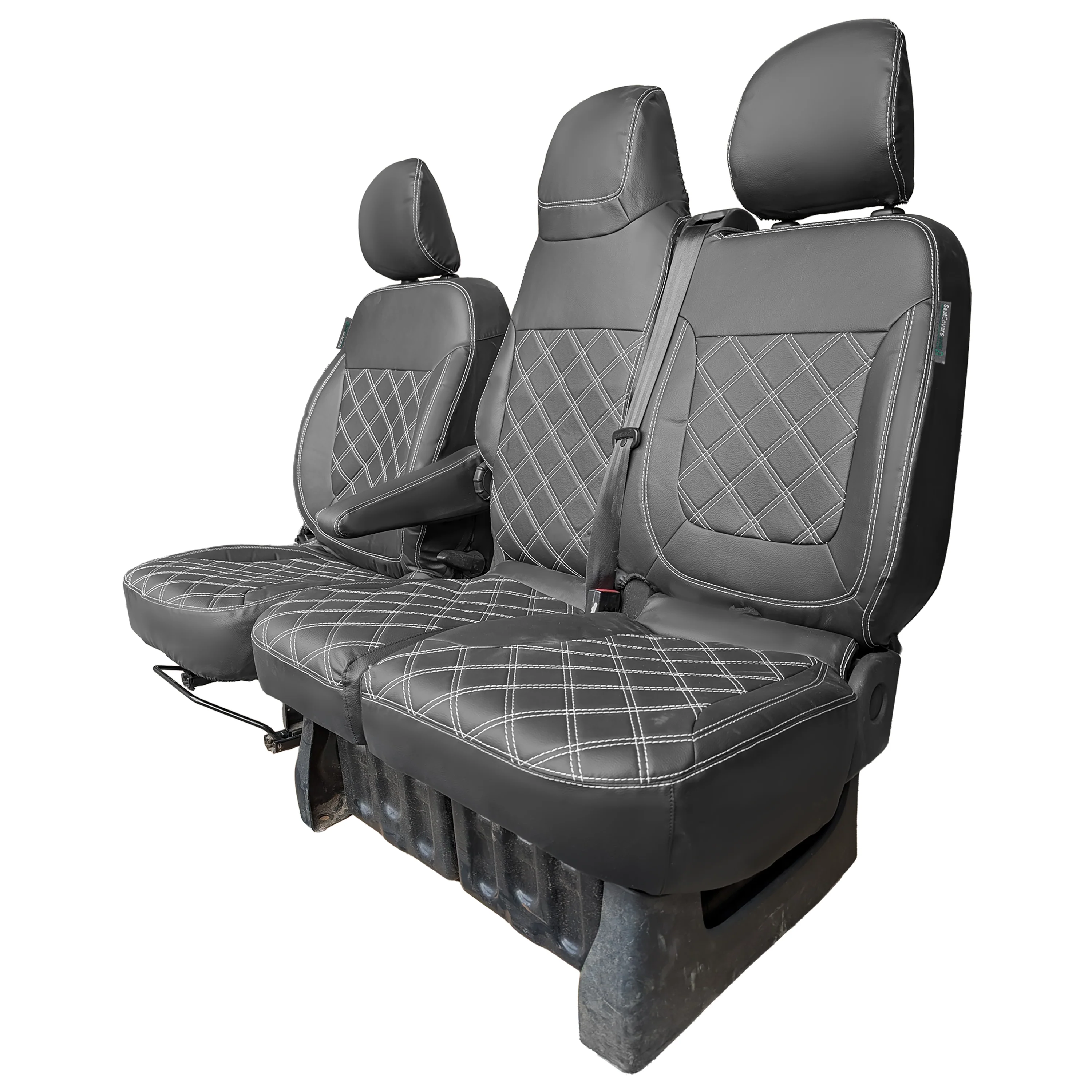 Nissan Primastar 2021+ Leatherette Seat Covers - Front - Image 4