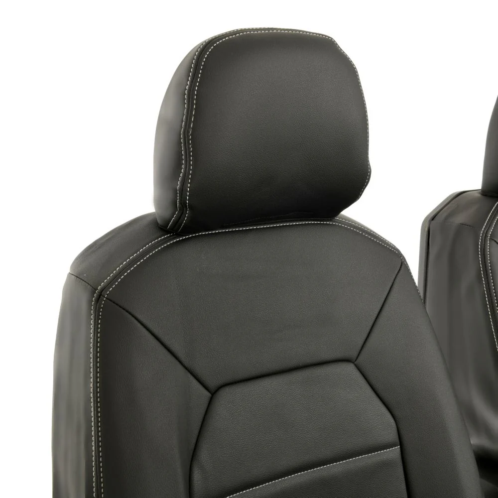 Volkswagen Crafter Van 2006-2017 Leatherette Seat Covers - Front - Image 5
