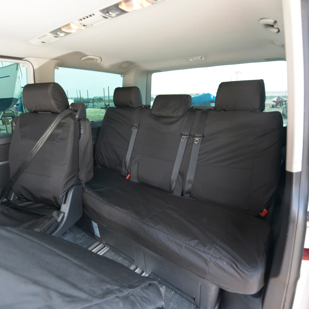 Volkswagen T5 Caravelle 2003-2015 Tailored Seat Covers - Third Row Rear Bench - Image 4