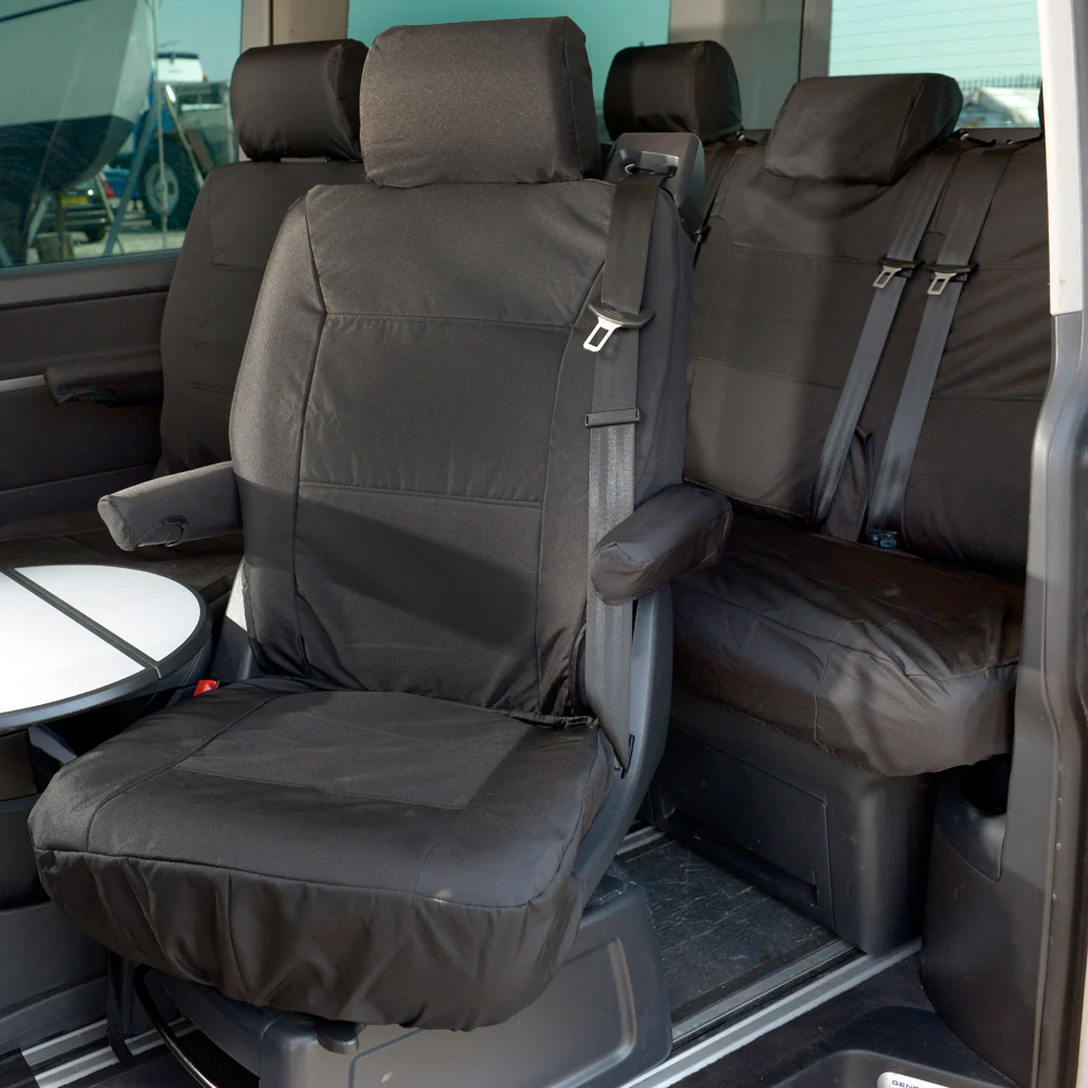 Volkswagen T5 Caravelle 2009-2015 Tailored Seat Covers - Second Row One Single Seats left Side - Image 2