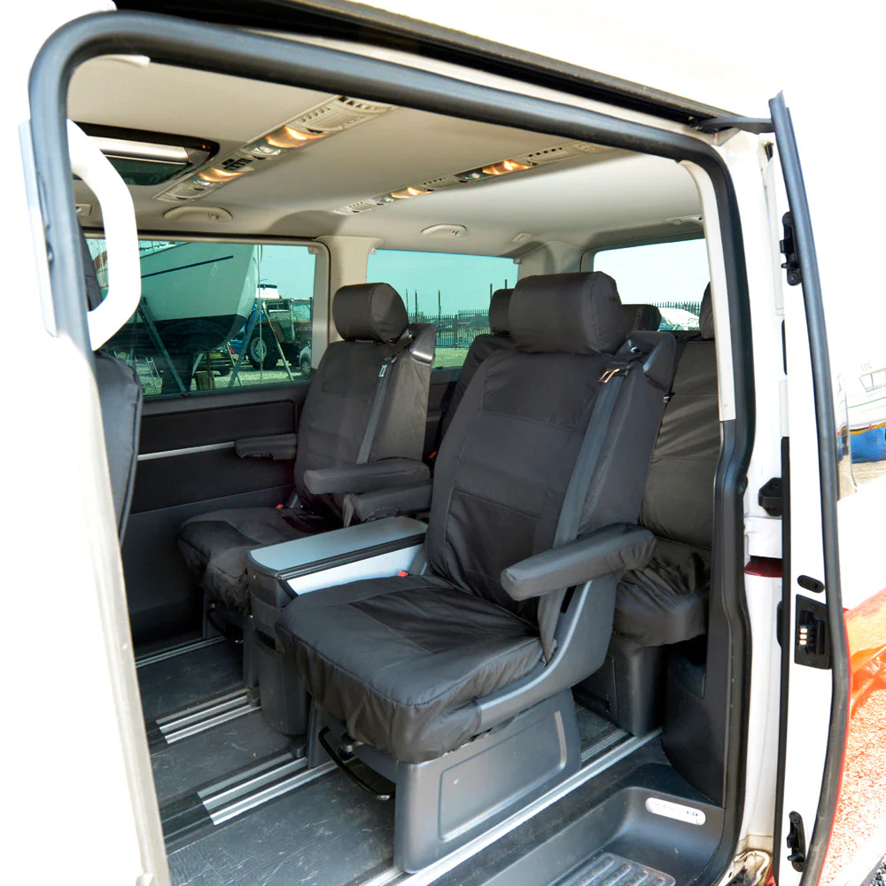 Volkswagen T6 Caravelle 2015-2019 Right Tailored Seat Covers - Second Row One Single Seats Right Side