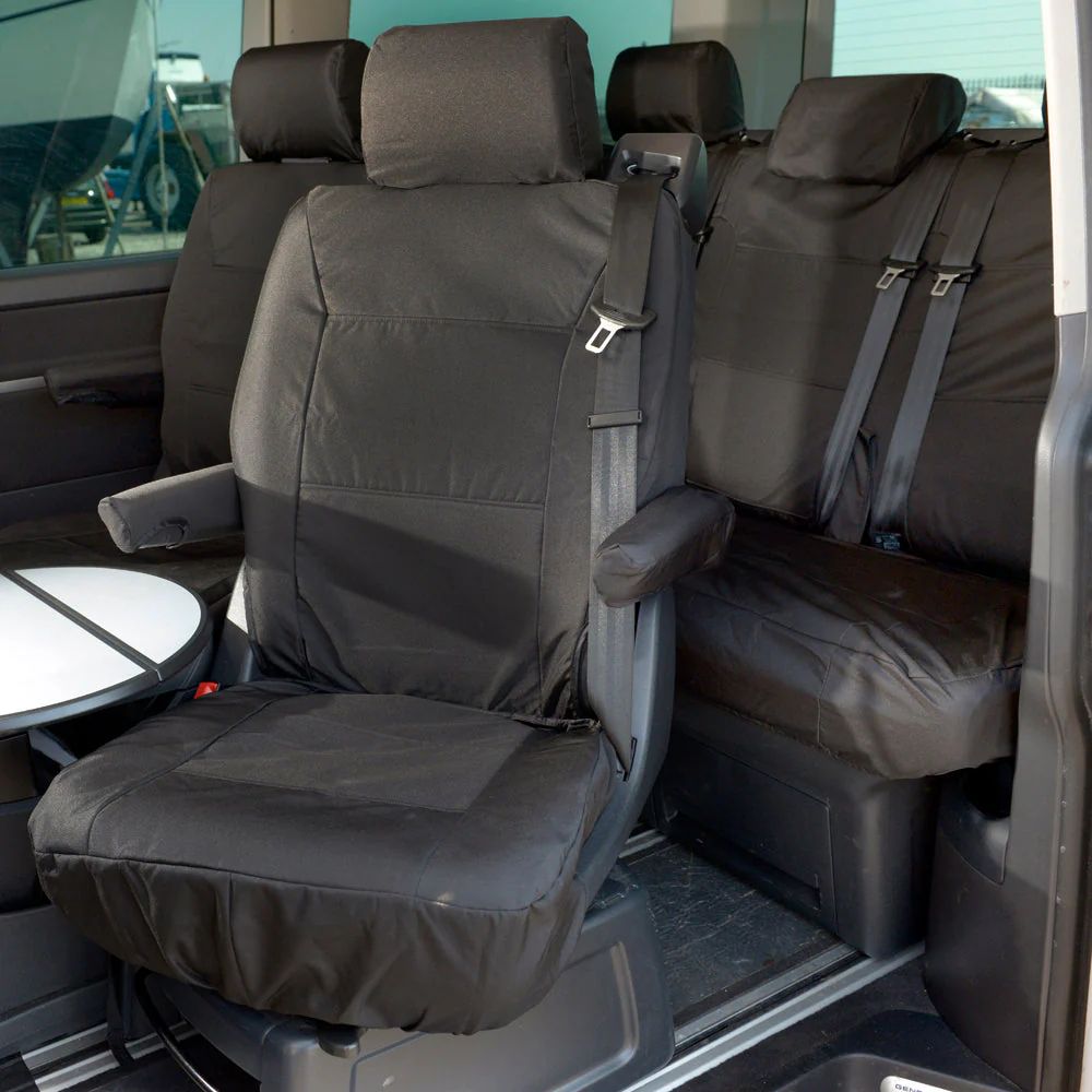 Volkswagen T6 Caravelle 2015-2019 Right Tailored Seat Covers - Second Row One Single Seats Right Side - Image 2