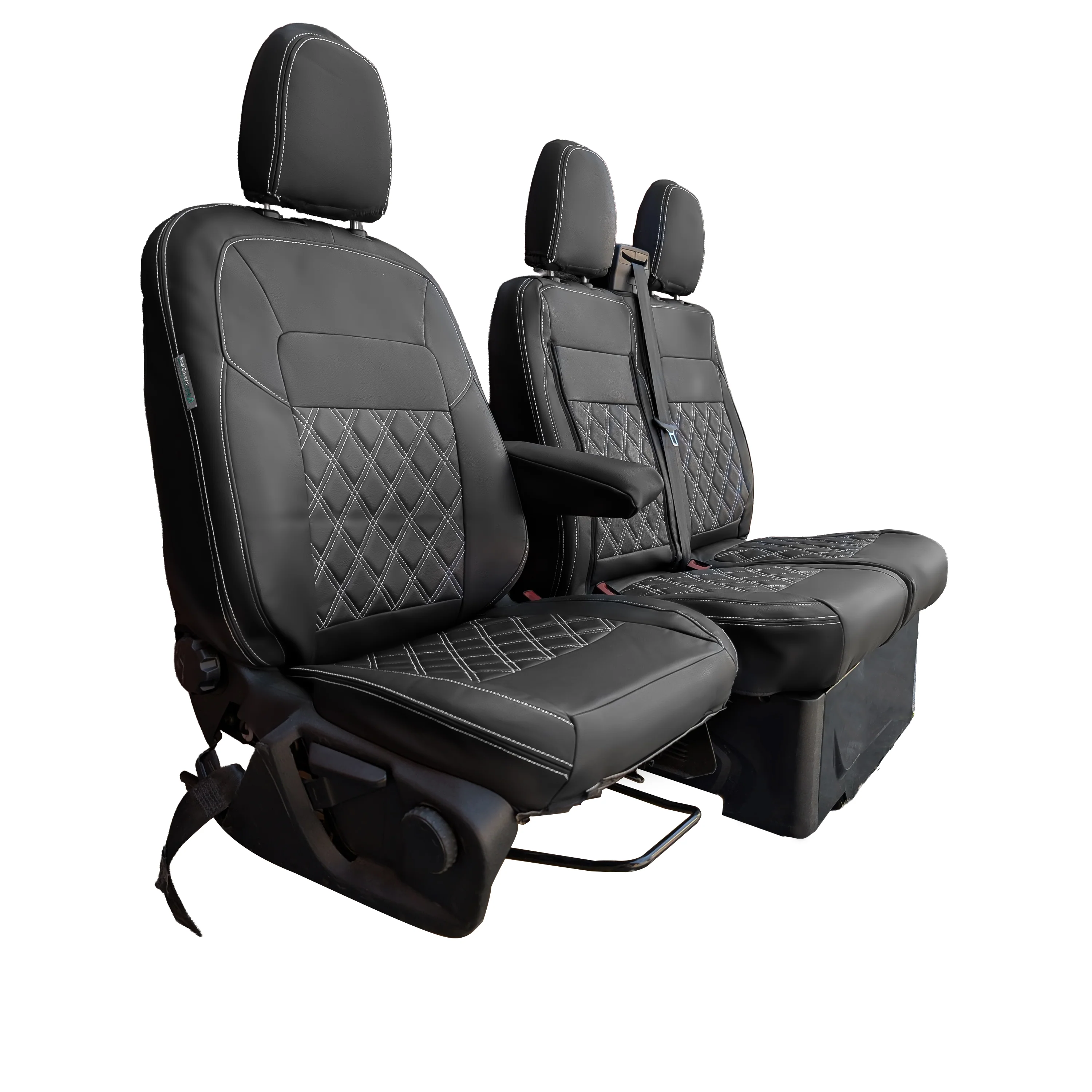 Volkswagen T7 2025+ Leatherette Seat Covers - Three Front Seats - Image 4
