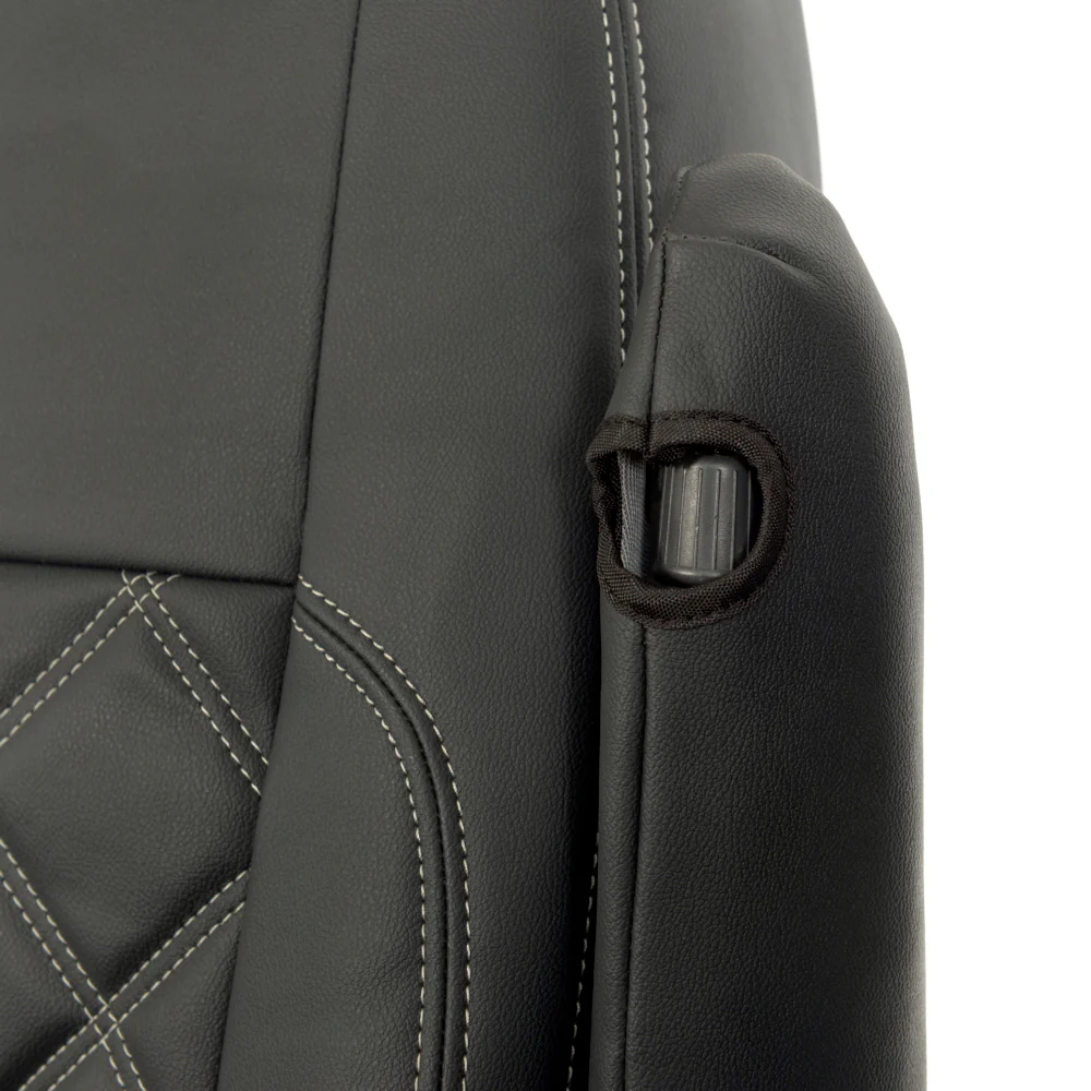 Volkswagen Transporter T6 Kombi Van 2015-2019 Leatherette Seat Covers - Front - Image 5