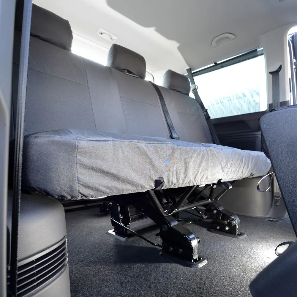 Volkswagen Transporter T6 Kombi Van 2019+ Tailored  Seat Covers - Rear Bench - Image 2